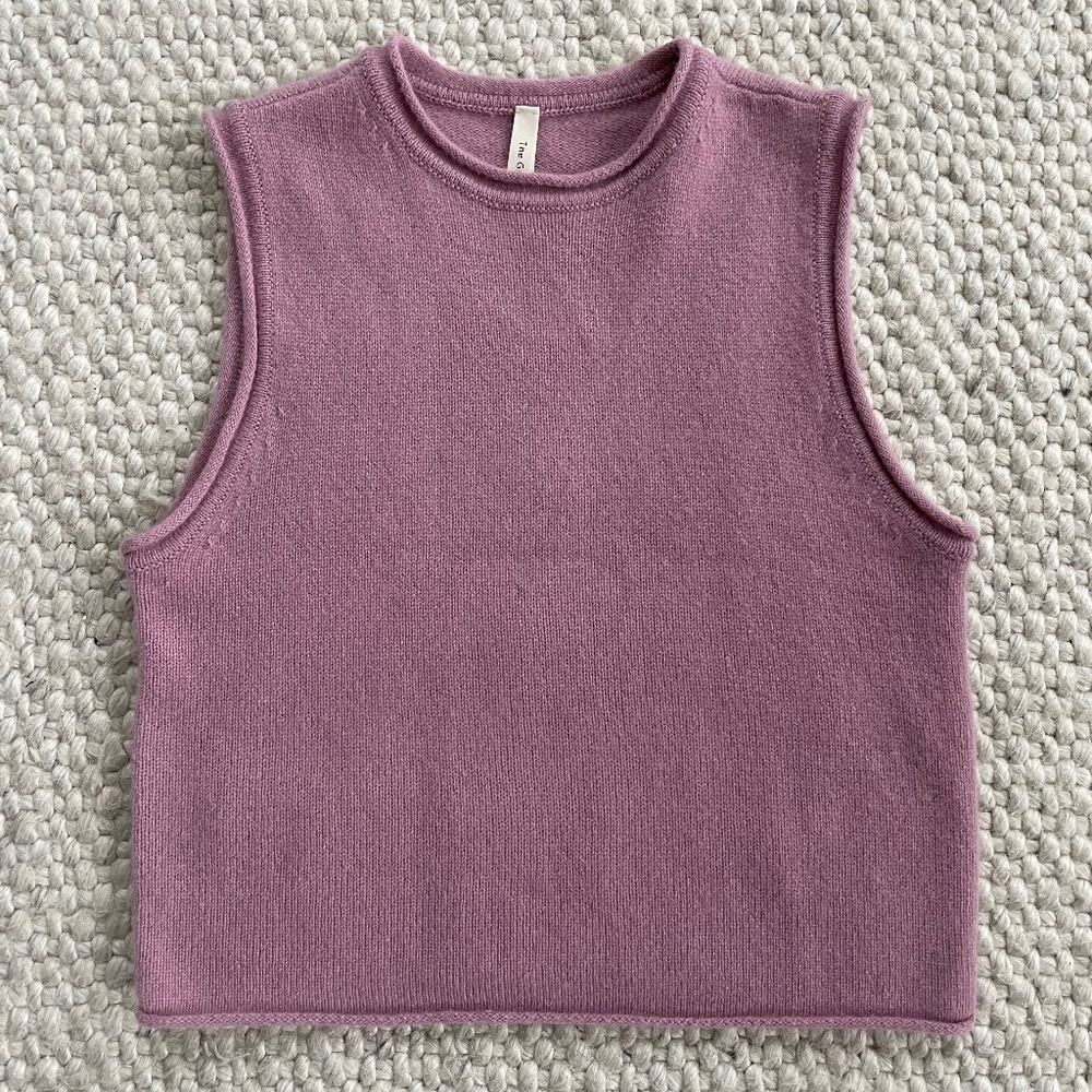 Ellipsis Luxe Cashmere Tank (Aritzia)